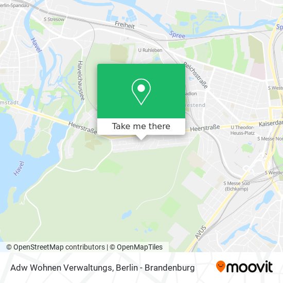 Adw Wohnen Verwaltungs map