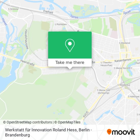 Werkstatt für Innovation Roland Hess map