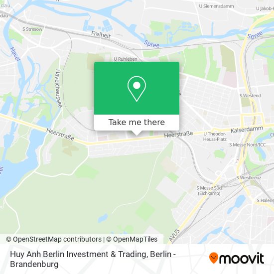 Huy Anh Berlin Investment & Trading map