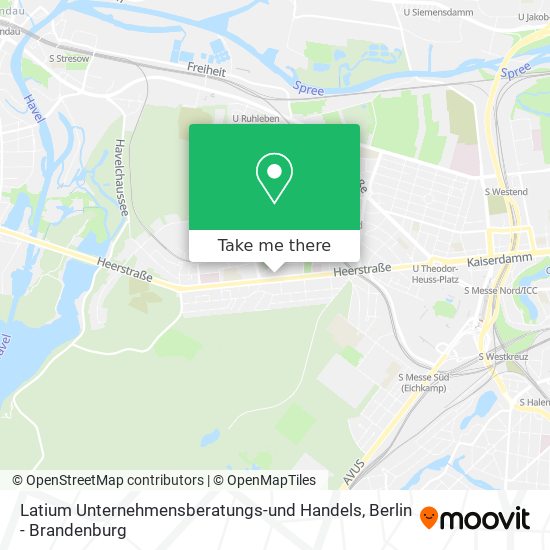 Latium Unternehmensberatungs-und Handels map