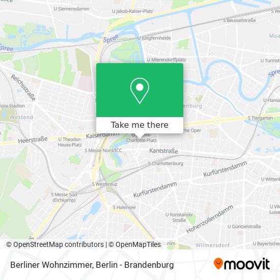 Карта Berliner Wohnzimmer