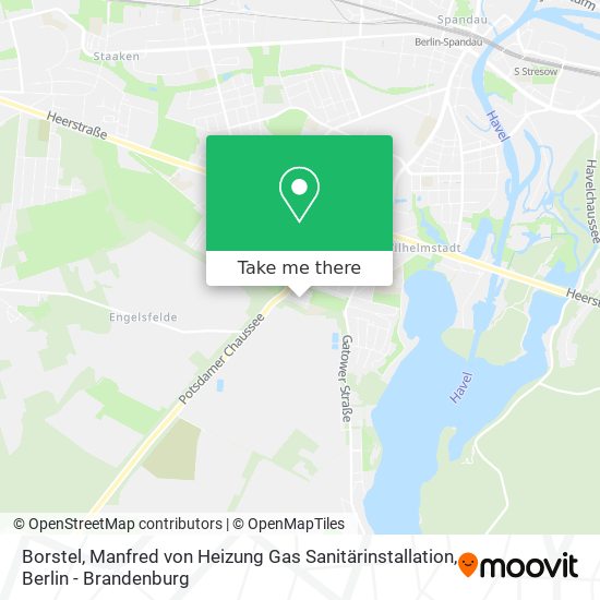 Borstel, Manfred von Heizung Gas Sanitärinstallation map