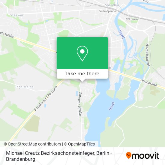 Карта Michael Creutz Bezirksschonsteinfeger