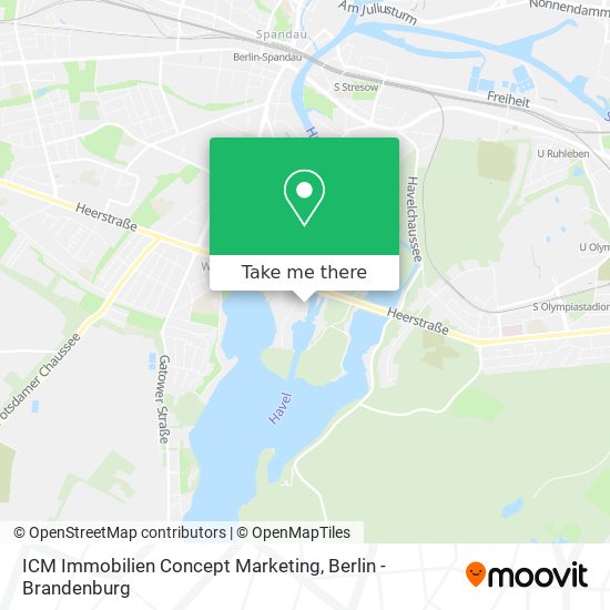 Карта ICM Immobilien Concept Marketing