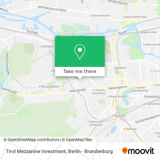 Tirol Mezzanine Investment map