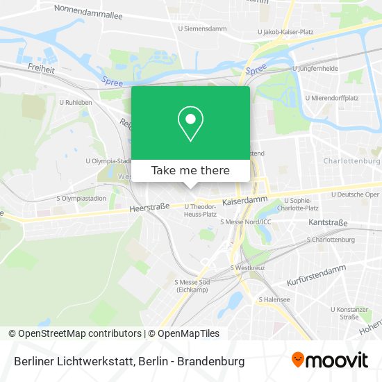 Berliner Lichtwerkstatt map