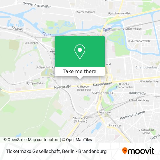 Ticketmaxx Gesellschaft map