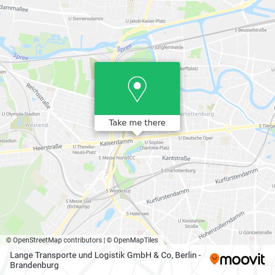 Карта Lange Transporte und Logistik GmbH & Co
