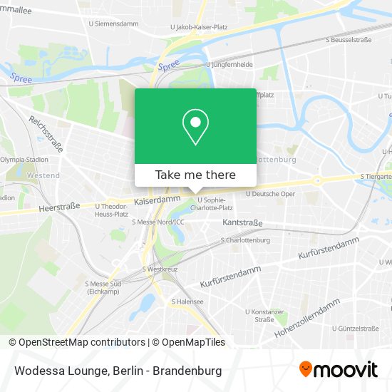 Wodessa Lounge map