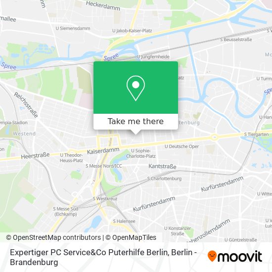 Expertiger PC Service&Co Puterhilfe Berlin map