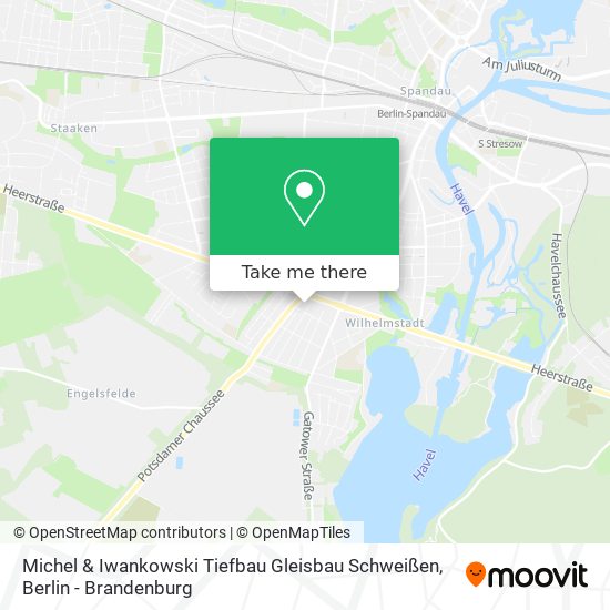 Карта Michel & Iwankowski Tiefbau Gleisbau Schweißen