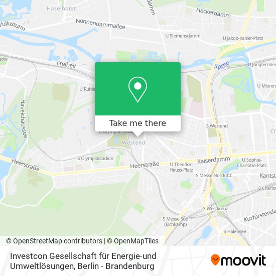 Investcon Gesellschaft für Energie-und Umweltlösungen map