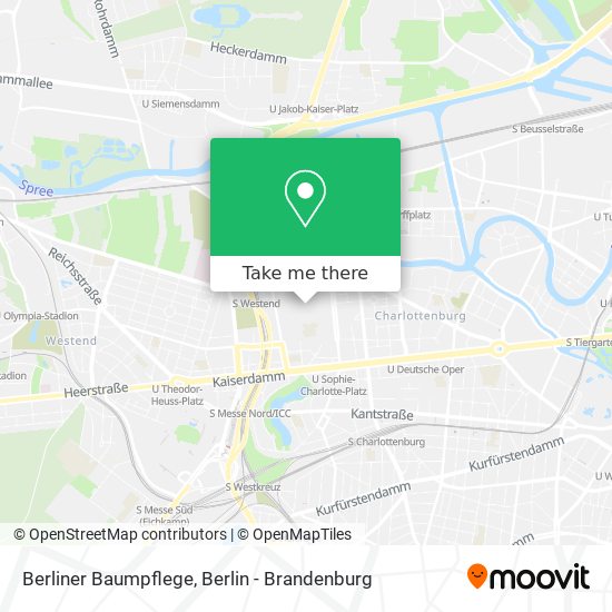Berliner Baumpflege map