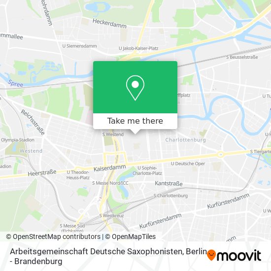 Arbeitsgemeinschaft Deutsche Saxophonisten map