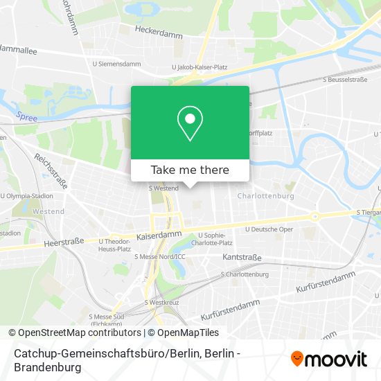 Catchup-Gemeinschaftsbüro / Berlin map