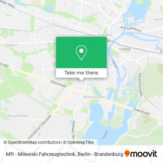 Mft - Milewski Fahrzeugtechnik map