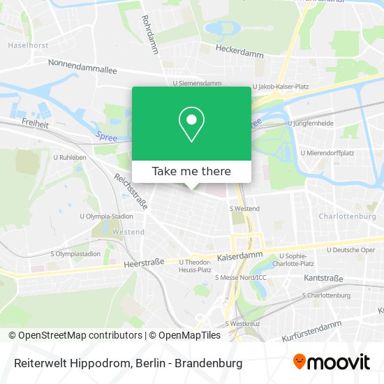 Reiterwelt Hippodrom map