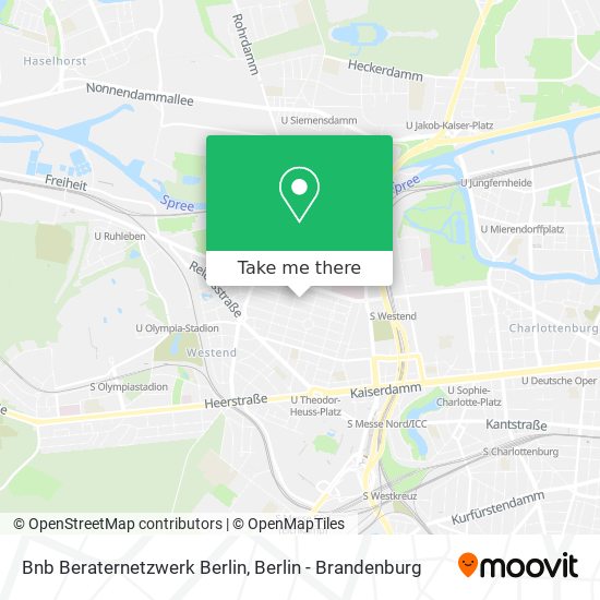 Bnb Beraternetzwerk Berlin map