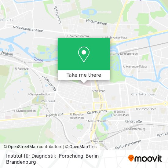 Institut für Diagnostik- Forschung map