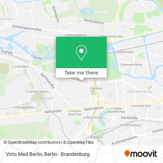 Virto Med Berlin map