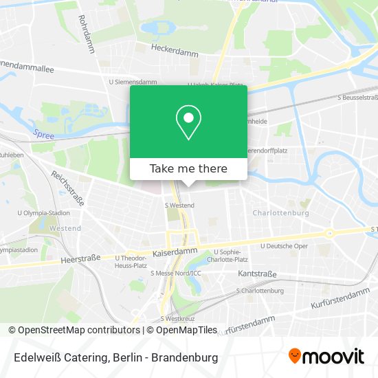 Карта Edelweiß Catering