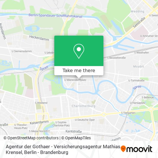 Agentur der Gothaer - Versicherungsagentur Mathias Krensel map