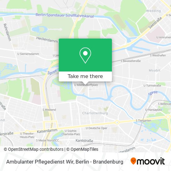 Ambulanter Pflegedienst Wir map