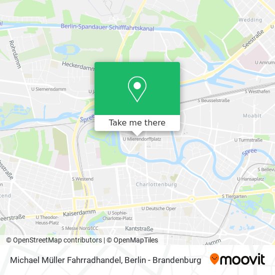 Michael Müller Fahrradhandel map