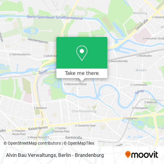 Alvin Bau Verwaltungs map