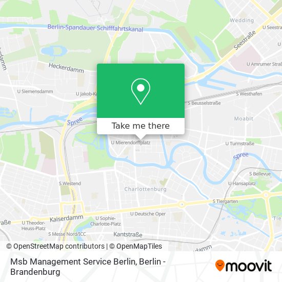 Msb Management Service Berlin map