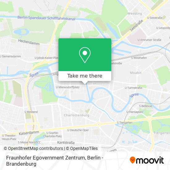 Fraunhofer Egovernment Zentrum map