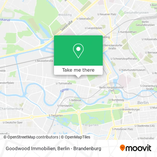 Goodwood Immobilien map