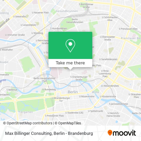 Max Billinger Consulting map