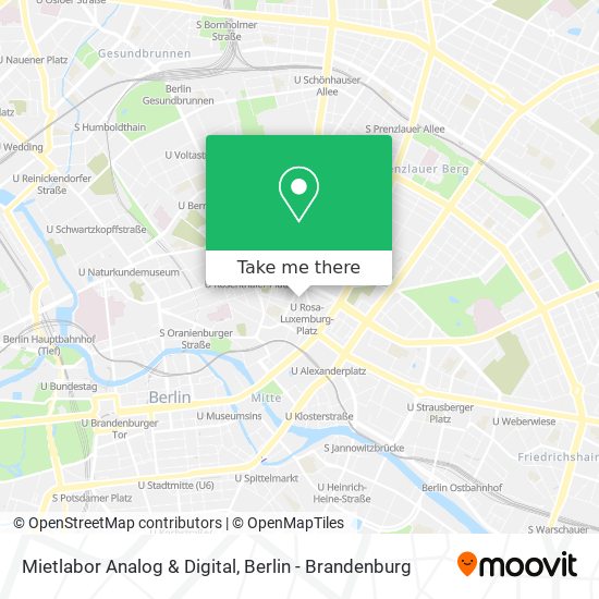Карта Mietlabor Analog & Digital