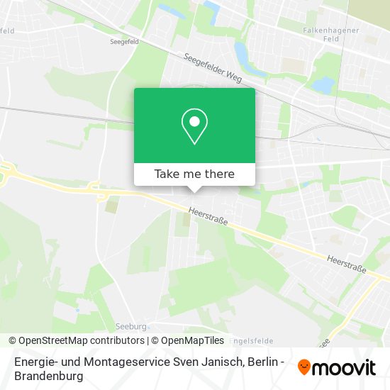 Energie- und Montageservice Sven Janisch map