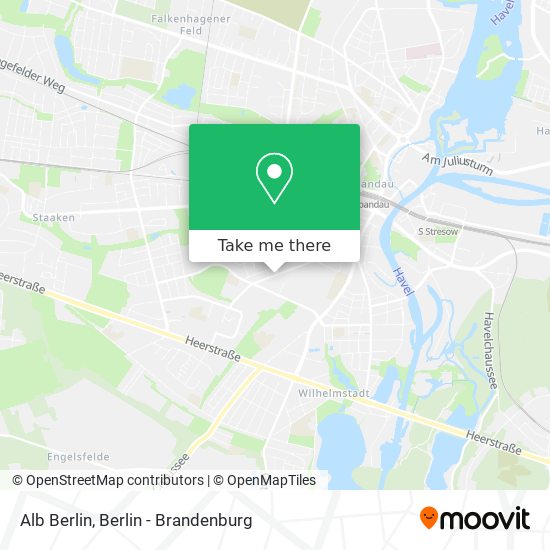 Карта Alb Berlin
