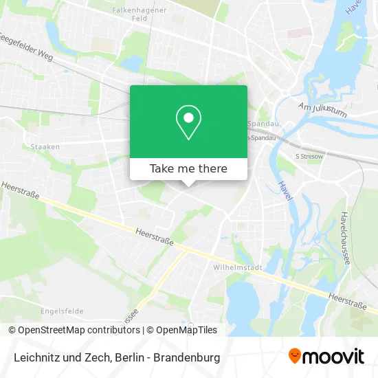 Карта Leichnitz und Zech