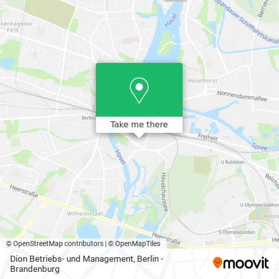 Dion Betriebs- und Management map
