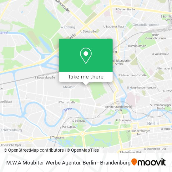 M.W.A Moabiter Werbe Agentur map