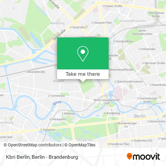 Карта Kbri Berlin