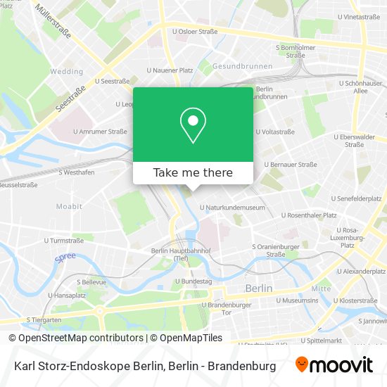 Карта Karl Storz-Endoskope Berlin