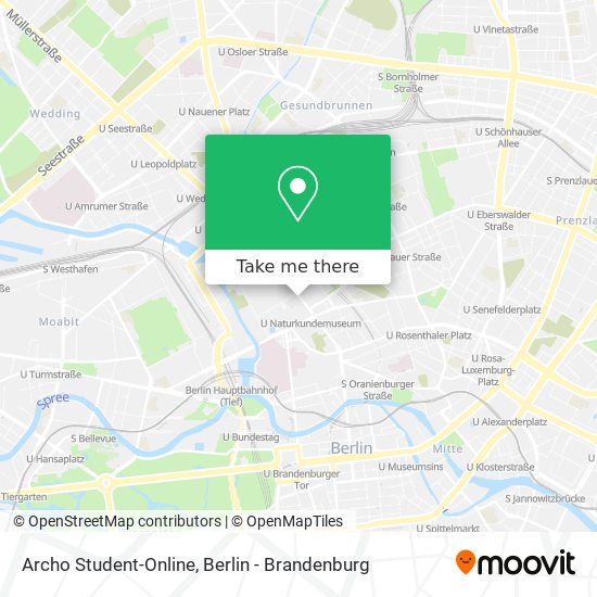 Archo Student-Online map