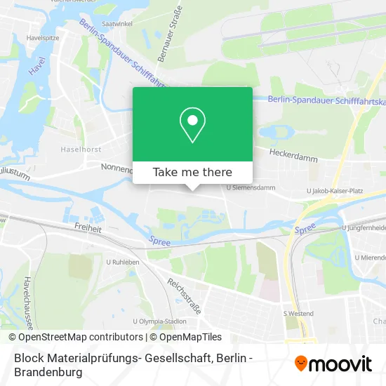 Block Materialprüfungs- Gesellschaft map
