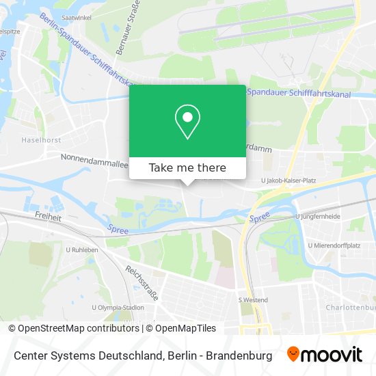 Карта Center Systems Deutschland