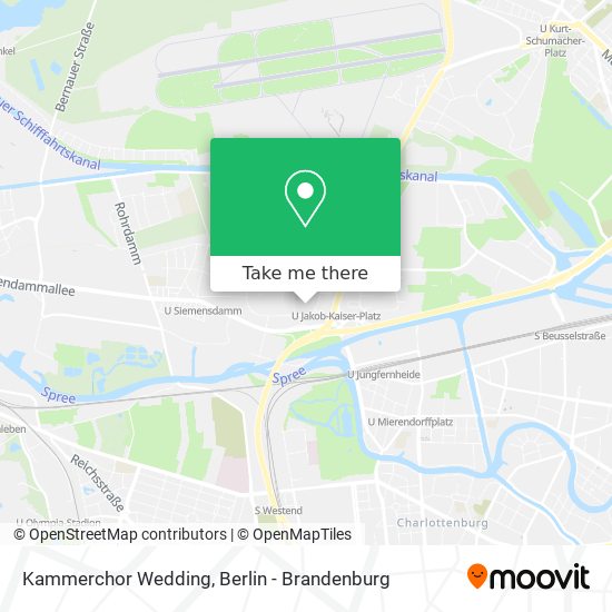 Kammerchor Wedding map