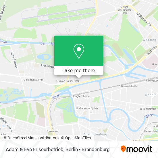 Adam & Eva Friseurbetrieb map