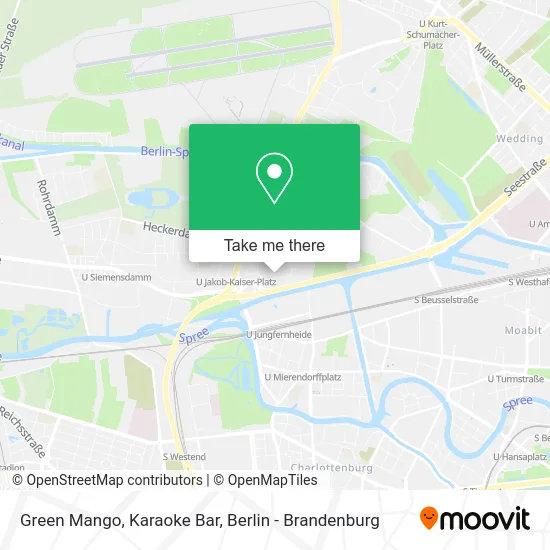 Green Mango, Karaoke Bar map