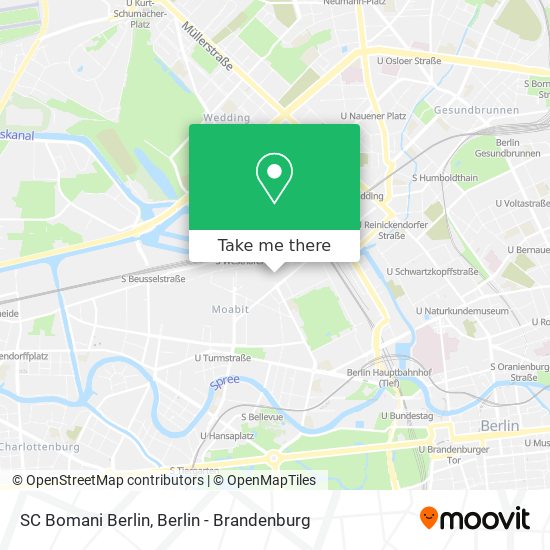 SC Bomani Berlin map