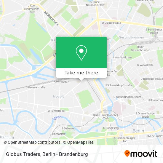 Globus Traders map