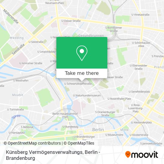 Künsberg Vermögensverwaltungs map